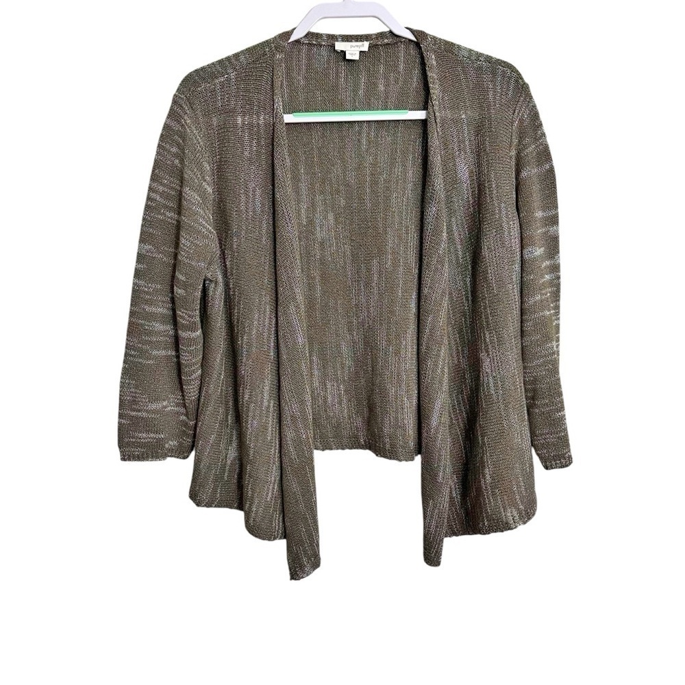 J.Jill Melange Open Cardigan